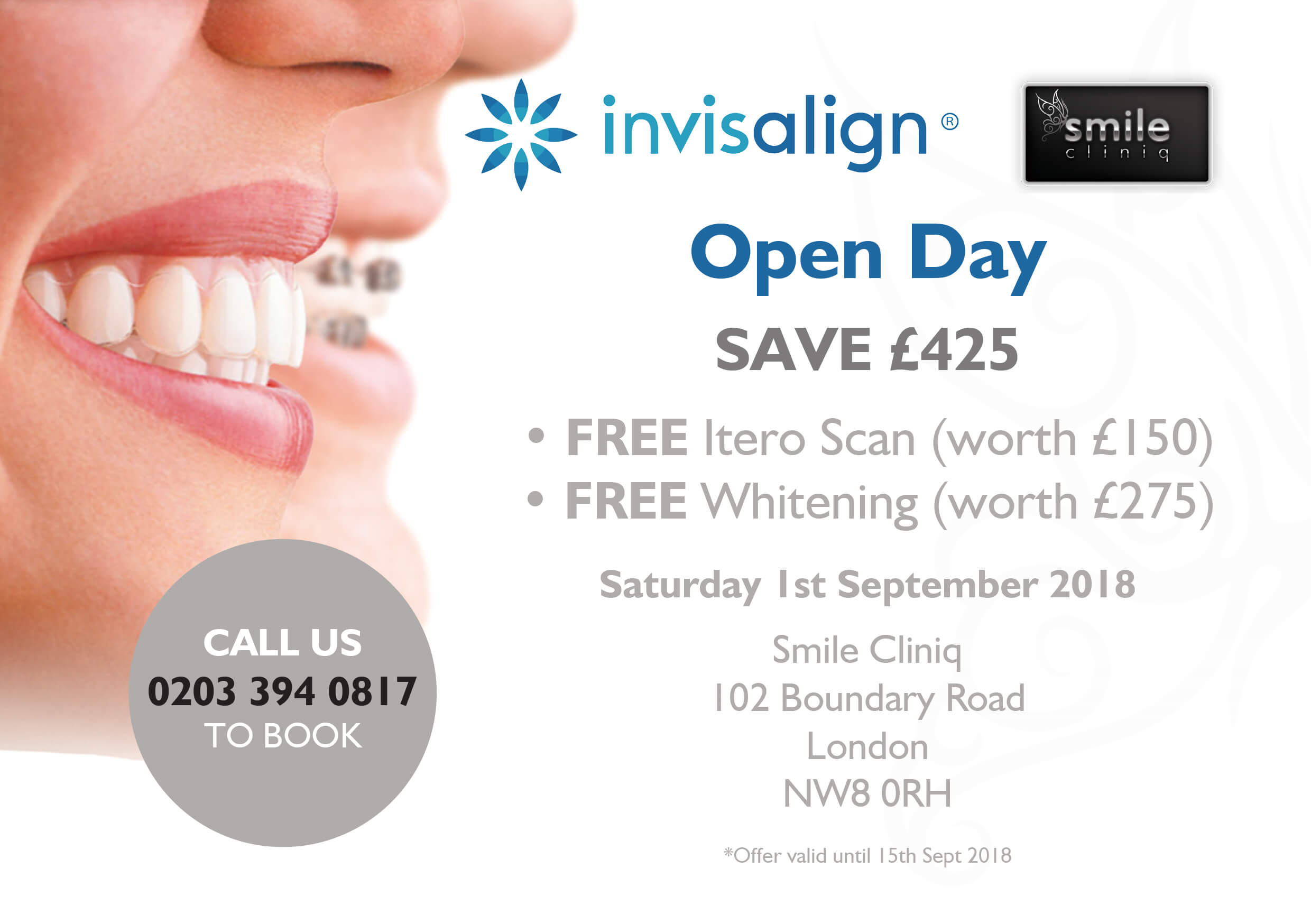 Invisalign Open day FINAL Sept 2018