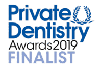 Private Dentistry Awards 2019 Finalist Logo private dentistry awards 2019 finalist logo